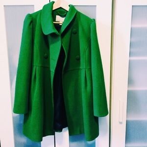 Green Statement Coat