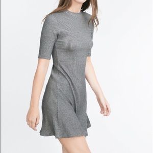 Zara ribbed dress