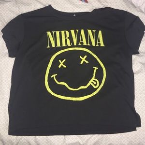 Nirvana crop top