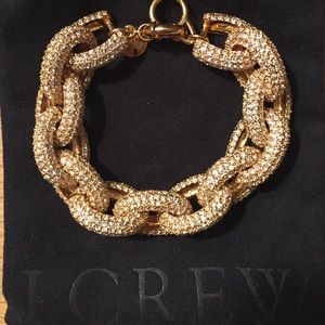 Classic Pavé Link Bracelet.