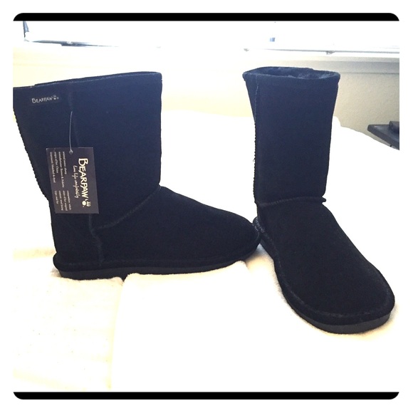 Bear Paw Boots in Black