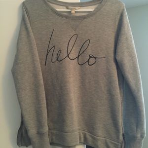 Banana Republic Hello Sweatshirt