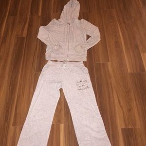 Juicy Couture terry cloth sweatsuit