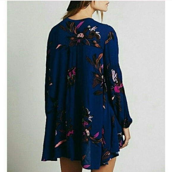 🎉🎉🎉SOLD 🎉🎉🎉 Free People Retro Swing Tunic - Picture 2 of 3