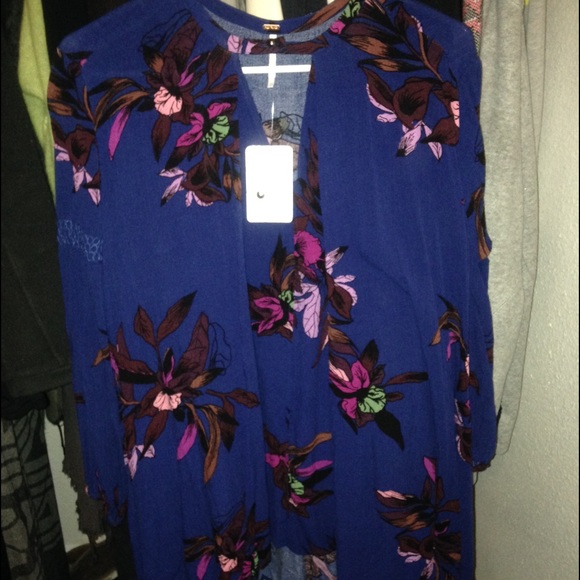 🎉🎉🎉SOLD 🎉🎉🎉 Free People Retro Swing Tunic - Picture 3 of 3