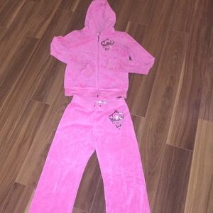 Juicy Couture pink terry cloth