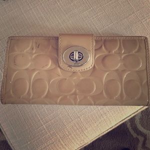 Coach signature wallet