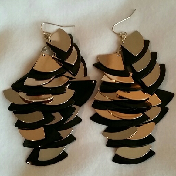 The Limited chandelier earrings