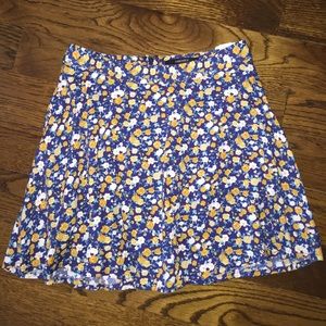 forever 21 floral skirt