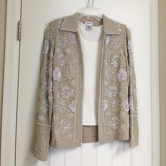 Beaded Elegant Evening Jacket