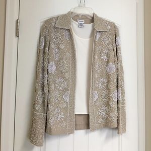 Beaded Elegant Evening Jacket
