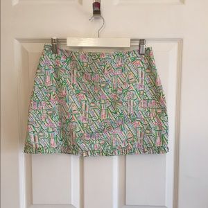 Lilly Pulitzer Guiding Light Skirt Size 0