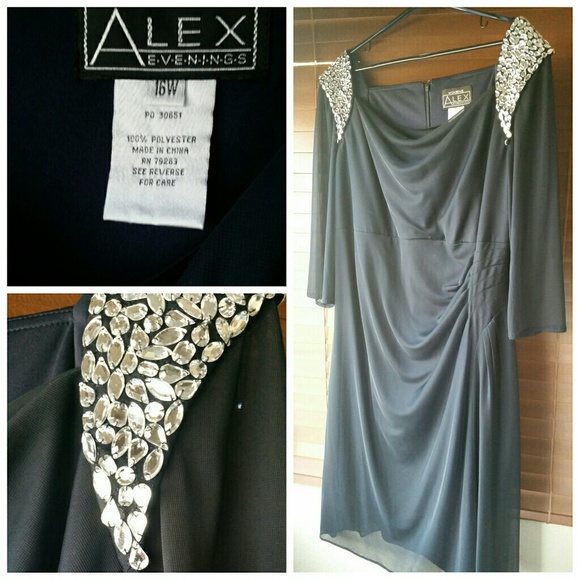 Alex Evenings Dresses & Skirts - Red Carpet Navy Blue Dress