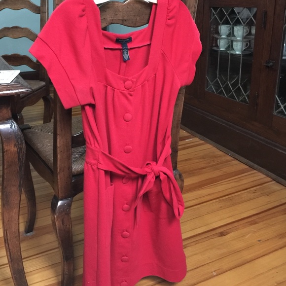 BANANA REPUBLIC RED DRESS