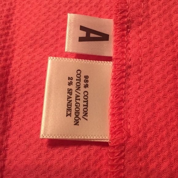 Ann Taylor pink Keyhole neckline cotton dress - Picture 3 of 4