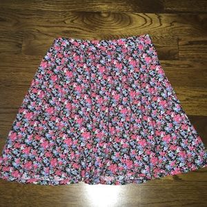 forever 21 floral skirt