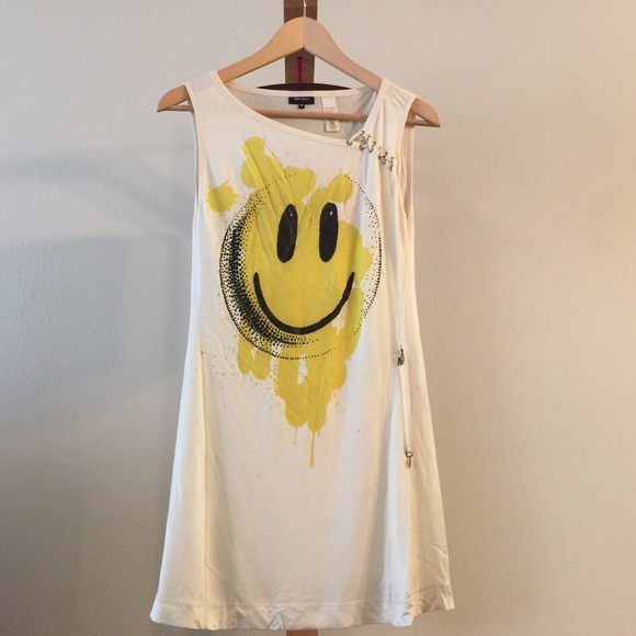 Miss Sixty smiley face mini dress. Never worn.