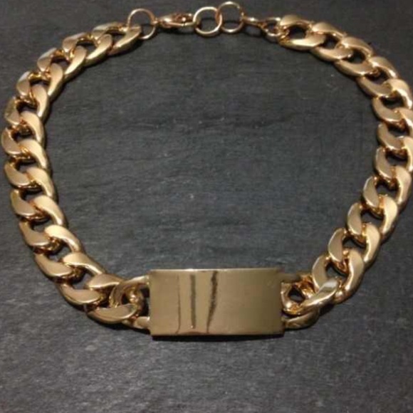 I.D plate necklace