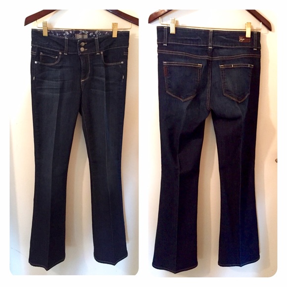 Paige Denim "HH Boot" boot cut dark/medium wash