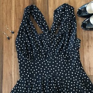 WHBM Genius Convertible Fit & Flare Dress