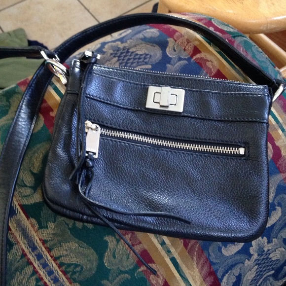 Calvin Klein black crossbody purse