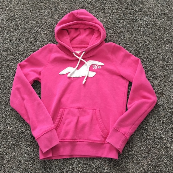 Hollister Tops - Hollister pink hoodie