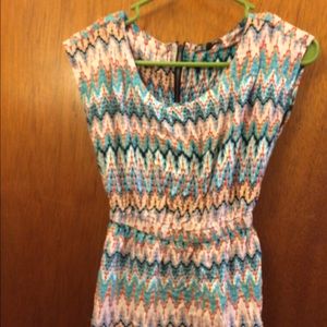 Cute tribal mini dress