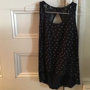 open back nautical tank