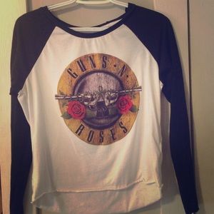 Guns and Roses long sleeve tee