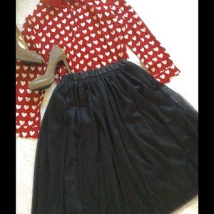🆕Black Tulle Skirt