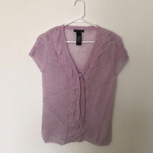 Kenneth Cole lavender blouse