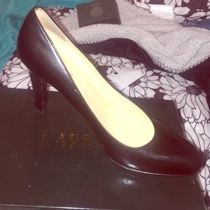 Ralph Lauren Black Heels