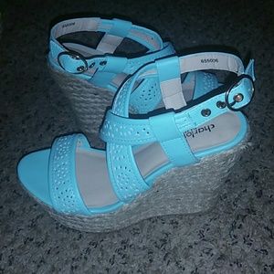 Blue wedges