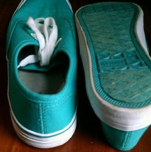 Womens Off brand blue vans