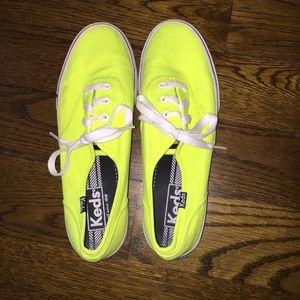 neon yellow keds