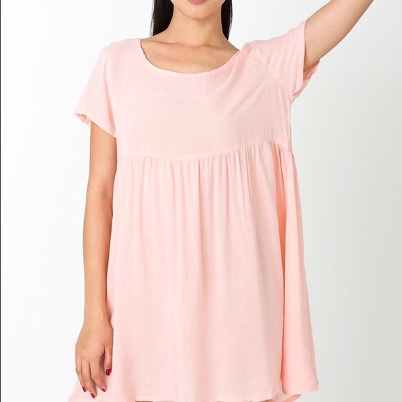 American Apparel Rayon Babydoll Dress