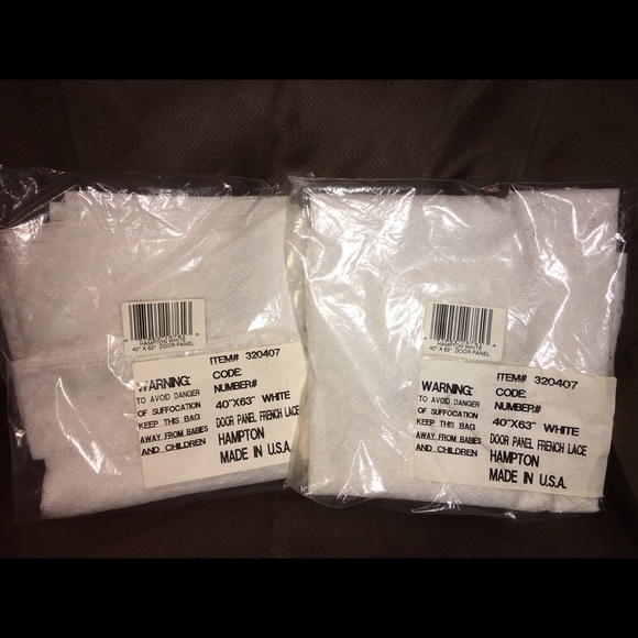 BRAND NEW DOOR PANELS - FRENCH LACE