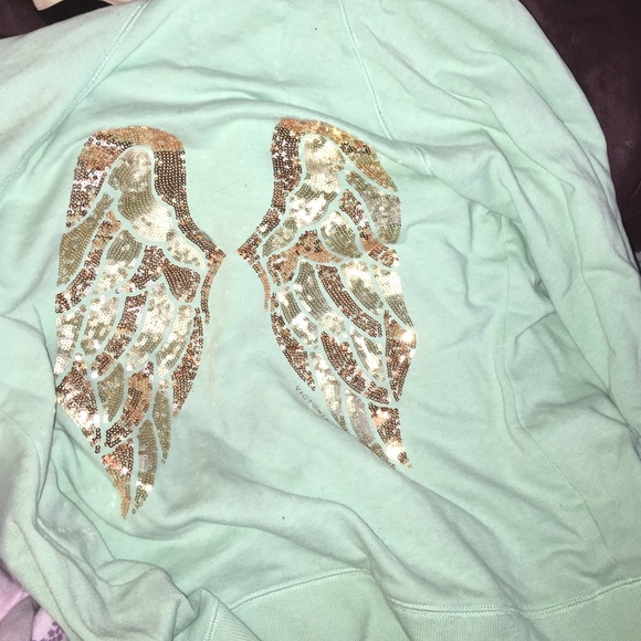 Pink Mint Green Zip Up