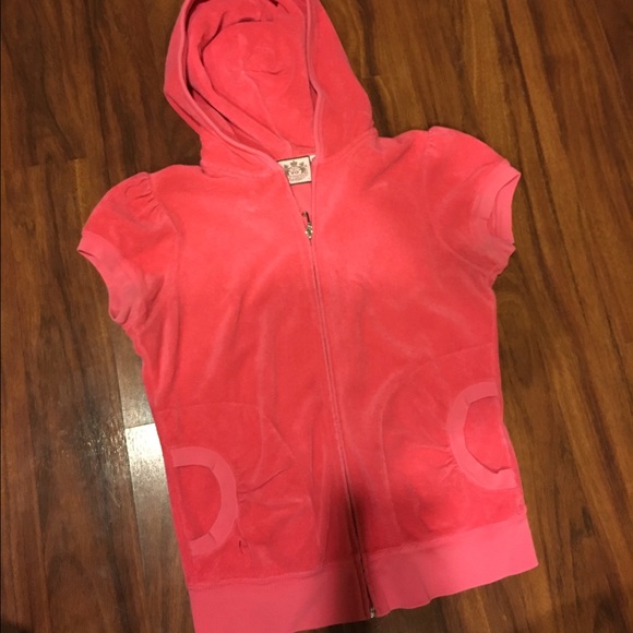 Pink juicy zip up