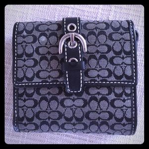 Coach signature wallet