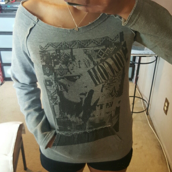 Volcom off the should sweater