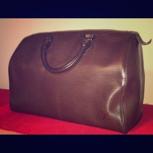 Louis Vuitton Brown Leather Epi