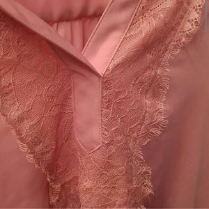 Pretty Pink Lacey Blouse