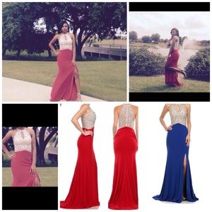 Red prom dress