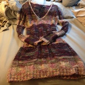 Beautiful knitted sweater dress!