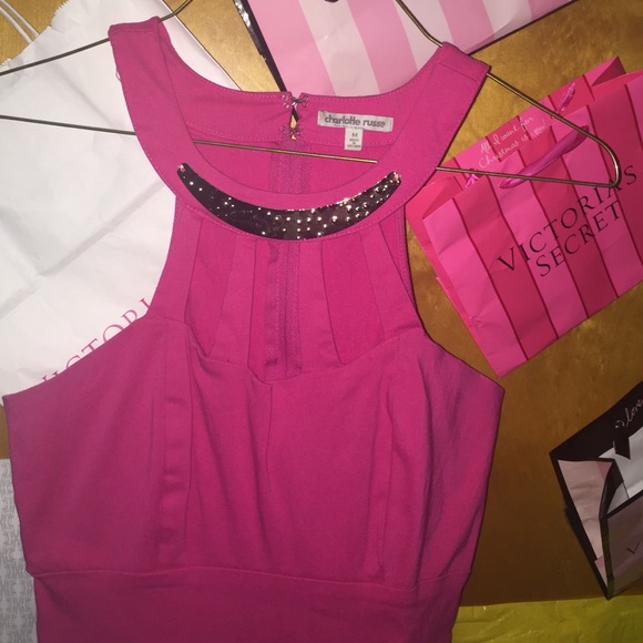 A cute pink dress