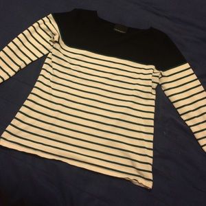 Cynthia Rowley 3/4 length sleeve sweater