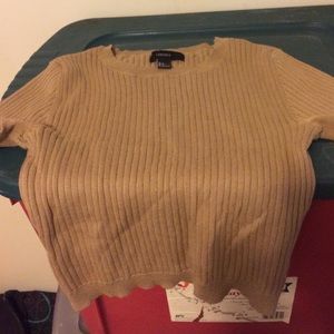 Forever 21 semi crop top