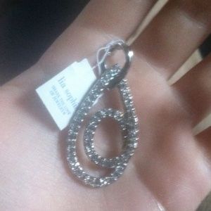 Silver necklace pendant