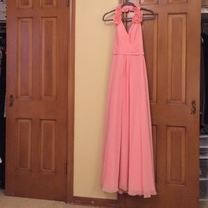 DONATING!! LAST CHANCE pink/coral dress.